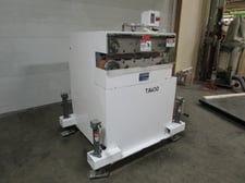 Killion, 3.5" x 24" high speed pulle, up to 1423 FPM, 2 HP Marathon Black Max motor, Yaskawa A1000 inverter