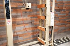 Uhling #HP-3000, Single-Bay Case Clamp, 55" L x 96" H x 24" D clamp, 3-1/2" airpod stroke, 0-125 psi pressure