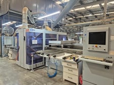 Weeke #BHX-500, CNC Woodworking Machining Center, 2-Head, 118" X, 39" Y, 3.1" material thickness, Weeke PC85T