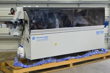 Putsch #EBP-950-PMCR, Edgebander, 3.74" x 4.33" panel, 0.31"-1.77" thickness, 29 FPM, PLC control, 230 Volt