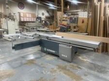 Altendorf #WA-8, Sliding Table Saw, 122" cutting length, 15-3/4" saw diameter, 4.92" @ 90° depth of cut, 7.5