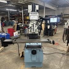 Southwestern Industries #Trak-DPM-5, Vertical Bed Mill, 3950 RPM, 5 HP, 10" x 50" table, 220 V., KMX upgrade