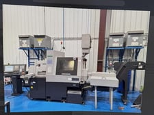 Tsugami #B0325B, CNC Swiss Lathe, 1.3" bar, 12.6" centers, 0.4" diameter, 8000 RPM, Fanuc 32i, Chip Conv.