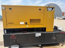100 KW Caterpillar #D100-6, Diesel Generator Set, 1800 RPM, Caterpillar C4.4 engine, 277/480 Volt, 28 hours