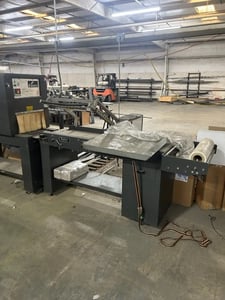 Eastey #EM2028-TRV1, shrink wrap machine w/ heat tunnel, 2015