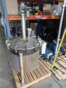 30 gallon Trico Poly Systems LLC #30G, high temperature polyurethane mixing tank, 24" tank diameter