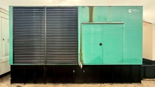 1250 KW Cummins #DFLC, diesel generator set, 277/480 Volts, 833 hours, 1850 HP @ 1800 RPM, KTA50-G3 engine