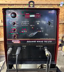 Lincoln #275 Squarewave TIG welder, foot pedal, new WP-20 torch, Bernard 3500ss with new pump
