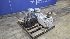 Welex #90/90, melt pump with gearbox & motor, 40 HP, 300-1800 constant torque, 18.96 right angle gearbox