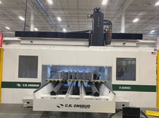 Onsrud #98E18, Extreme Series CNC routers, 5'  8' table, 24k RPM, 18 HP, 12 ATC, NC-4 laser tool setter, 2023