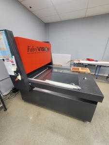 Amada #FabriVision-II, Laser Scanner with 4' x 4' table, 1999