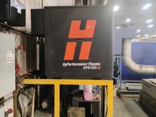 Messer #MPC2012, Shuttle Table, (2) 10' x 15' tables, 400-amp Hypertherm HPR400XD, Global Control, Dust