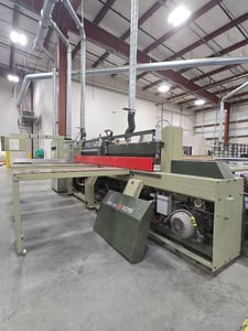 SCMI #Alfa-32C, Panel Saw, 126" x 126", 195 FPM, 3800 RPM, 12 HP, 1996