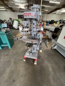 Gorton #JIC-EGP, Pantograph Mill, 0.5 HP, 7" x 20" table, 115 V.