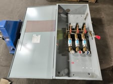 600 Amp. General Electric #TG4326, Fusible Safety Disconnect Switch, 240 VAC, 3P