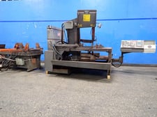 20" HEM #VT120HA-60, Vertical Band Saw, 440 V., conveyors, ctrller, 7.5 HP