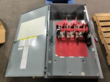 400 Amp. Square D HU365R, Non-Fusible Safety Disconnect Switch, 600 VAC, 250 VDC, 3R, unused