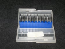 M.A. Ford, Endmills, PACK of 10, 0.050 MM, Carbide, 4 Flute