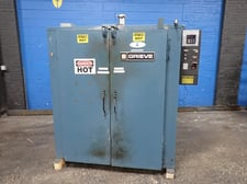 48" width x 52" H x 94" D The Grieve Corporation #TBH-500, Electric Oven, 2 HP, 1725 RPM, 325&deg;F, 230/460 V.