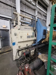 Dainichi #W16-200X-500, CNC Lathes, 78.7" swing, 60" diameter x 200" L, 75 HP, 250 RPM, 4 jaw 55" chuck