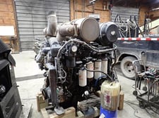 357 HP Komatsu #SAA6D140E-6, Engine, air to air aftercooled, Tier 4 interim, warranty