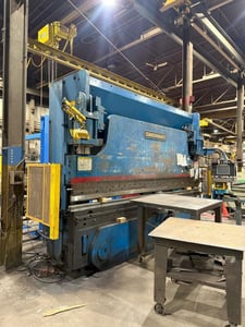 230 Ton, Cincinnati #230AFX12 Autoform, hydraulic press brake, 14' overall, 150" between housing, 10" stroke