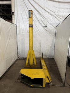 1 Ton, North American Industries, jib crane, 96" length of arm, 120" height under arm