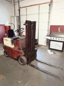 2500 lb. Clark #C25B, propane forklift