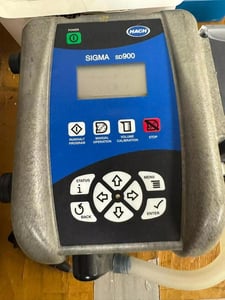 Hach Sigma #SD900, Water Sampler, 32&deg;F to 140&deg;F sample temperature range