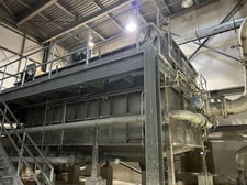 Poseidon #PPM-350E, Dissolved Air Flotation Clarifier, Stainless Steel, 12,800-gallon tank, 1500 GPM, 2016