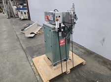 1.5" MAAG / Sheer Bay #SGS-50E, strand pelletizer, 8 strands, 20 knife carbide inlay helical style rotor, 46"