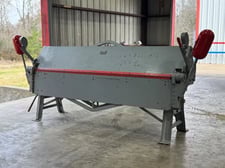 12 Dreis & Krump #SB-812, Hand Brake, 16 gauge stainless steel capacity