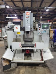 Haas #TM-1, CNC vertical machining center, 30" X, 12" Y, 16" Z, 10 automatic tool changer, 4000 RPM, 7.5 HP