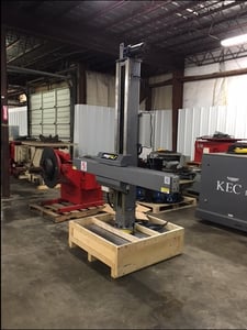 4' x 4' Profax welding manipulator, automatic tig or sub arc
