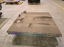 48" x 48" Advance Lifts #TML-200, non-powered rotary table, 2000 lb., 3-1/2" table height