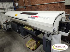FMB #Turbo-5-55, barfeed, 39.4" to 12.5'bar length, 11" magazine rack capacity, .196" to 2.165" bar diameter