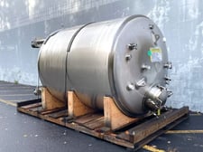 2113 gallon Northland, Stainless Steel reactor / fermenter, 45 psi / FV @ -25/350°F, jacket rated 150 psi /