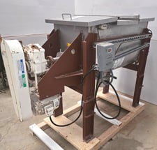 10 cu.ft. Aaron Process, sanitary Stainless Steel ribbon blender, 5 HP, 220-230/440-460 V., 1715 RPM