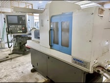 Nomura #NN-32YB3, swiss lathe, FMB Turbo barfeed, mist collector, 2019