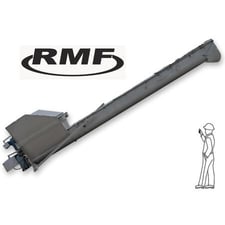 16" diameter x 25' long Blentech #SC-2027, stainless steel sanitary screw conveyor, 30 HP gearmotor, 230/460