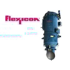 Flexicon, Filter Receiver Cartridge Dust Collector w/ Fike Explosion Vent, 120 VAC, 1PH