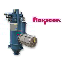 Flexicon, Filter Receiver w/ Fike Flameless Explosion Vent, 24" diameter