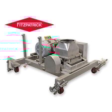 Fitzpatrick Company #DKASO-12, Stainless Steel Fitzmill Hammermill, 13.25" width x 11.12" L milling chamber