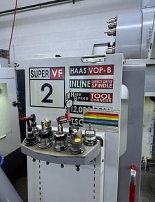 Haas #VF-2SS, CNC vertical machining center, 2005