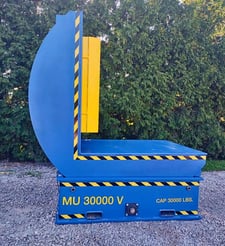 30000 lb. Coilquip #MU30000V80, mechanical coil upender, 80" OD,