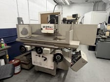 12" x 24" Okamoto #ACC-1224ST, hydraulic surface grinder, 12" diameter x 1.5" width x 5" hole wheel, Kanetsu