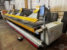 252" Thalmann #TZ125-6.4M, CNC single folding machine, 18 gauge, 2017