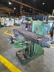 Kearney & Trecker #5HP-2CH, Horiz table mill,