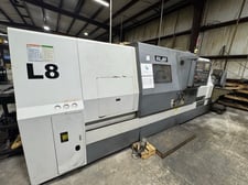 Samsung #SL40/1500, CNC Lathe, 26.8" swing, 19.7" diameter x 60.2" L max, 30 HP, 1800 RPM, 10 tool, Steady
