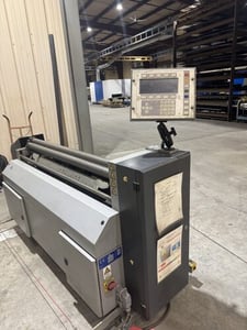 5' x 20 gauge Nosstec #8344-10/10, CNC Plate Roll, 2.8" diameter, 60.6" L, 2012